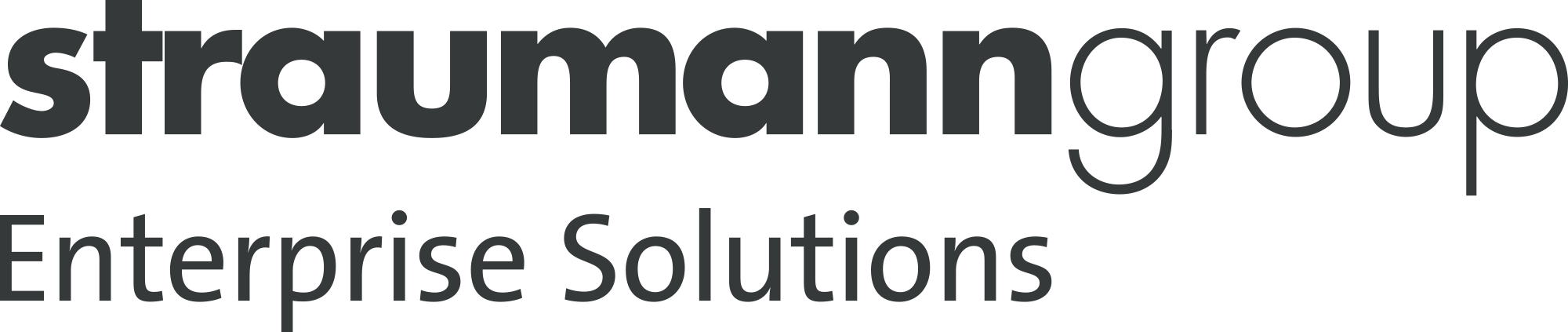 Straumann Group Enterprise Solutions Logo Grey RGB