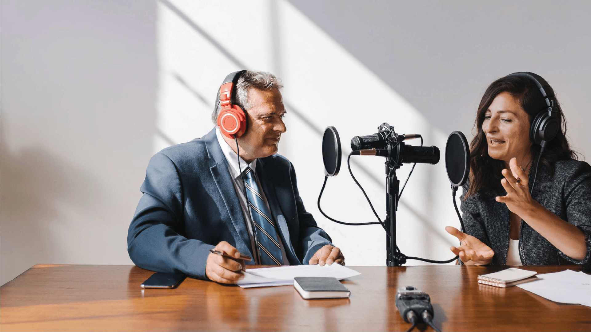 Podcast hosts